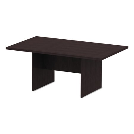 Alera Rectangle Conference Table, 70.78" X 41.38" X 29.5", Espresso Top, Woodgrain Laminate ALEVA717242ES